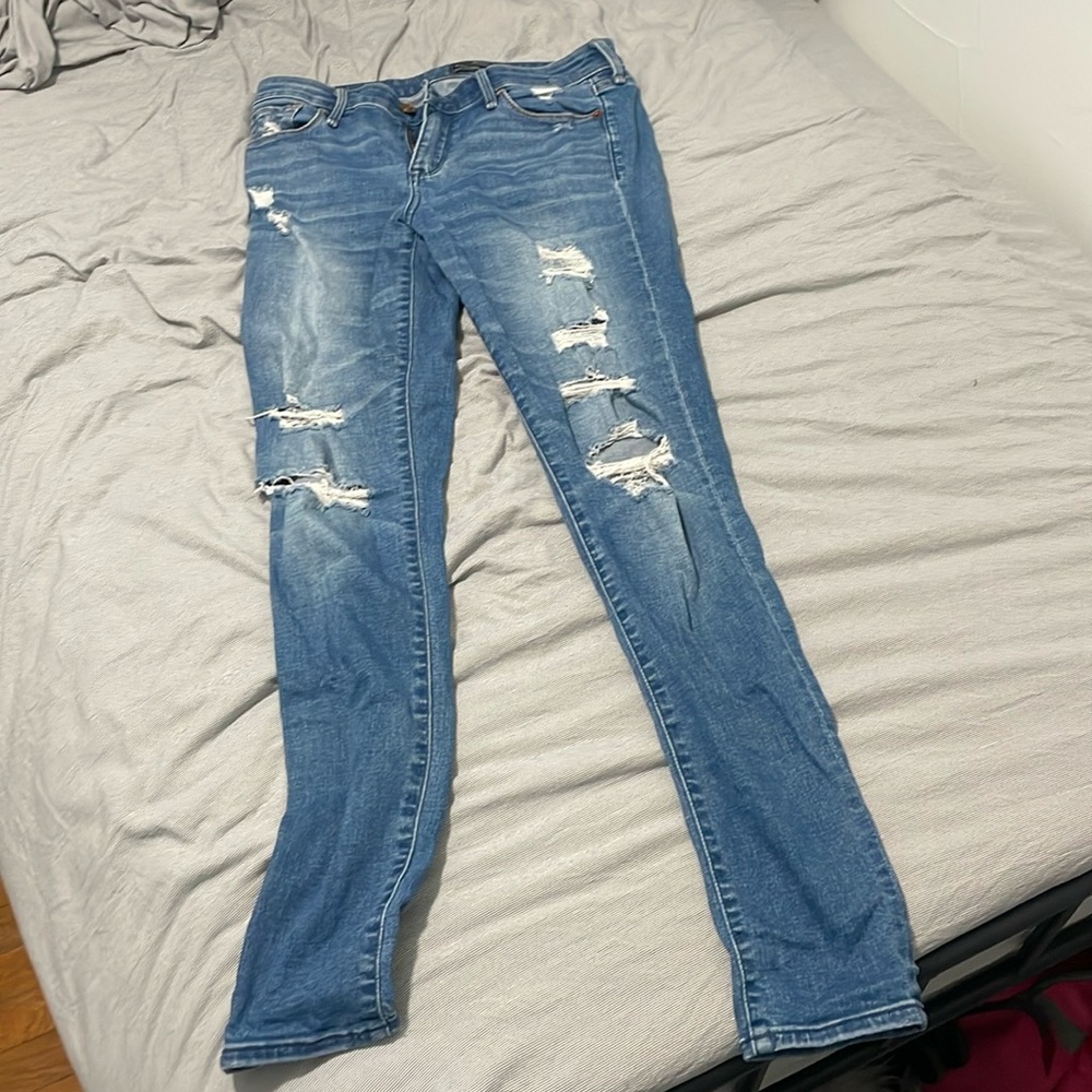 Abercrombie and Firch Ripped Skinny Jeans